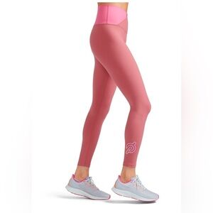 Peloton‎ Cadent High Rise Cross-Front Pink Legging Small